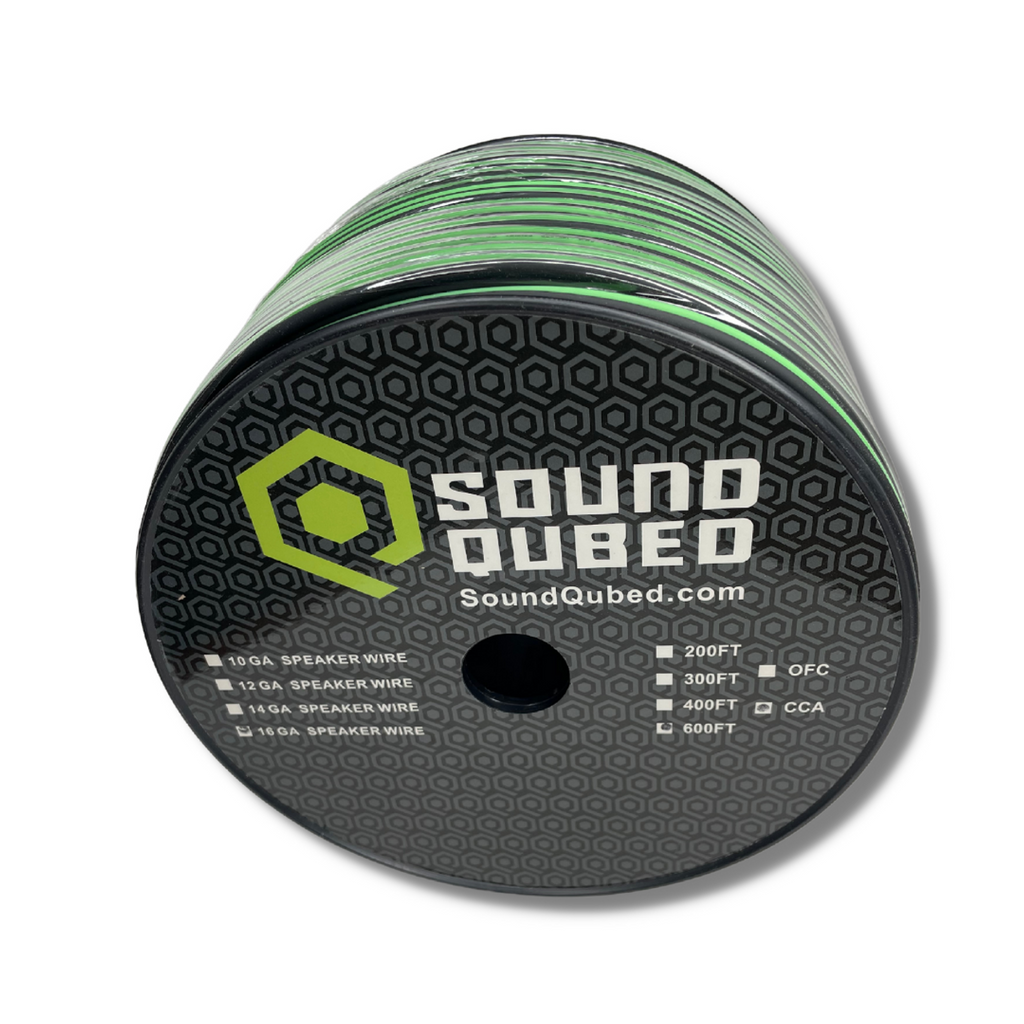 SoundQubed OFC 16 Gauge Speaker Wire 600ft Spool SoundQubed