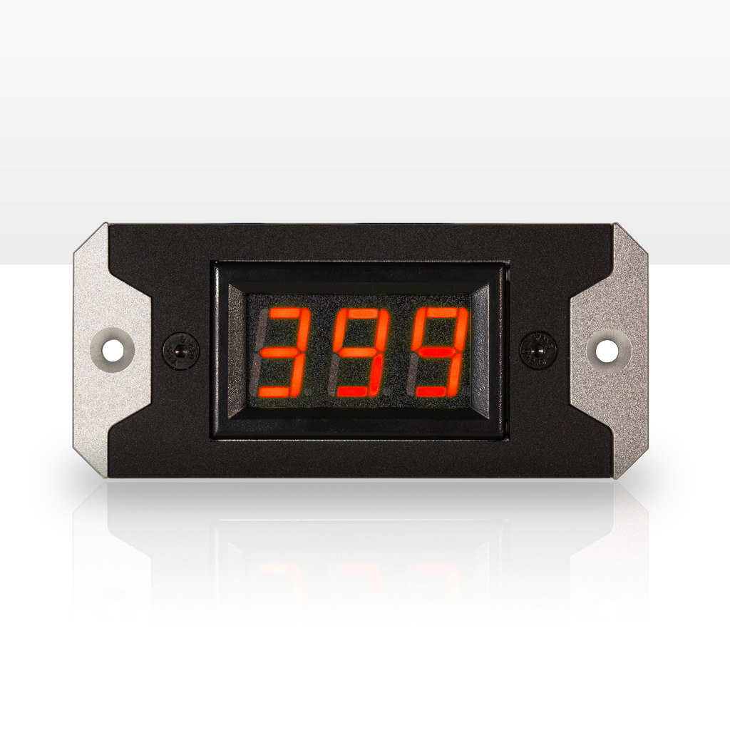 Billet Aluminum 10Hz LED Display For The Conductor - Red SPARKED INNOVATIONS