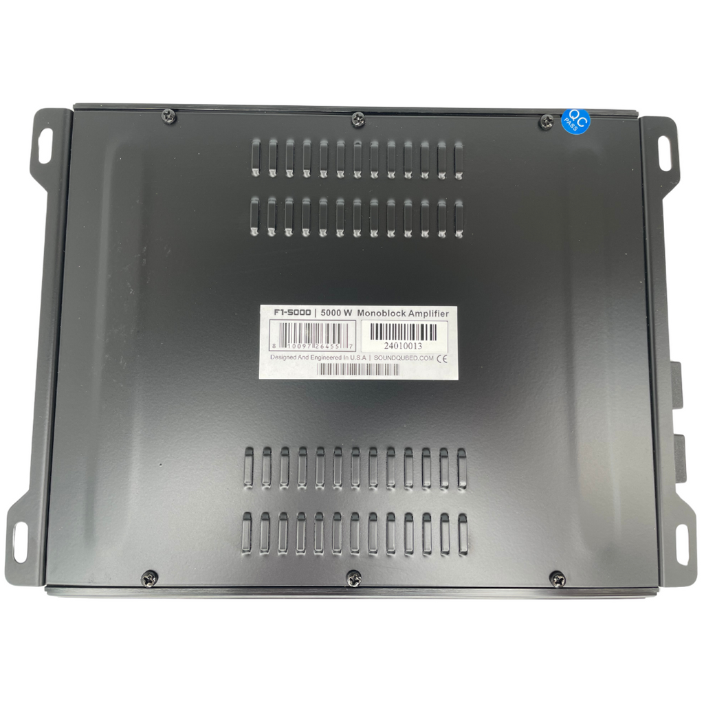 SoundQubed 5000 Watt Amplifier F1-5000 Full Bridge MonoBlock