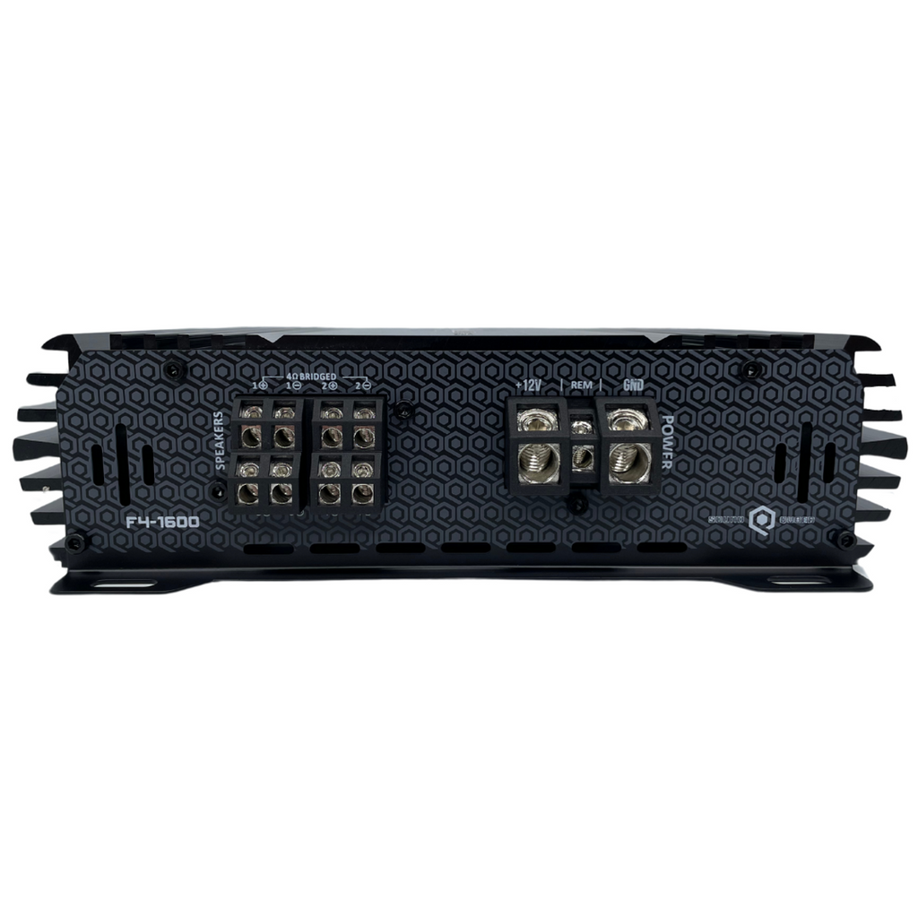 SoundQubed 1600 Watts F4-1600 Full Bridge 4 Channel Amplifier SoundQubed