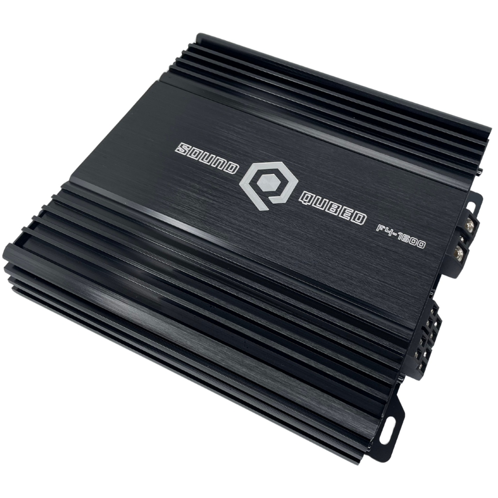 SoundQubed 1600 Watts F4-1600 Full Bridge 4 Channel Amplifier SoundQubed