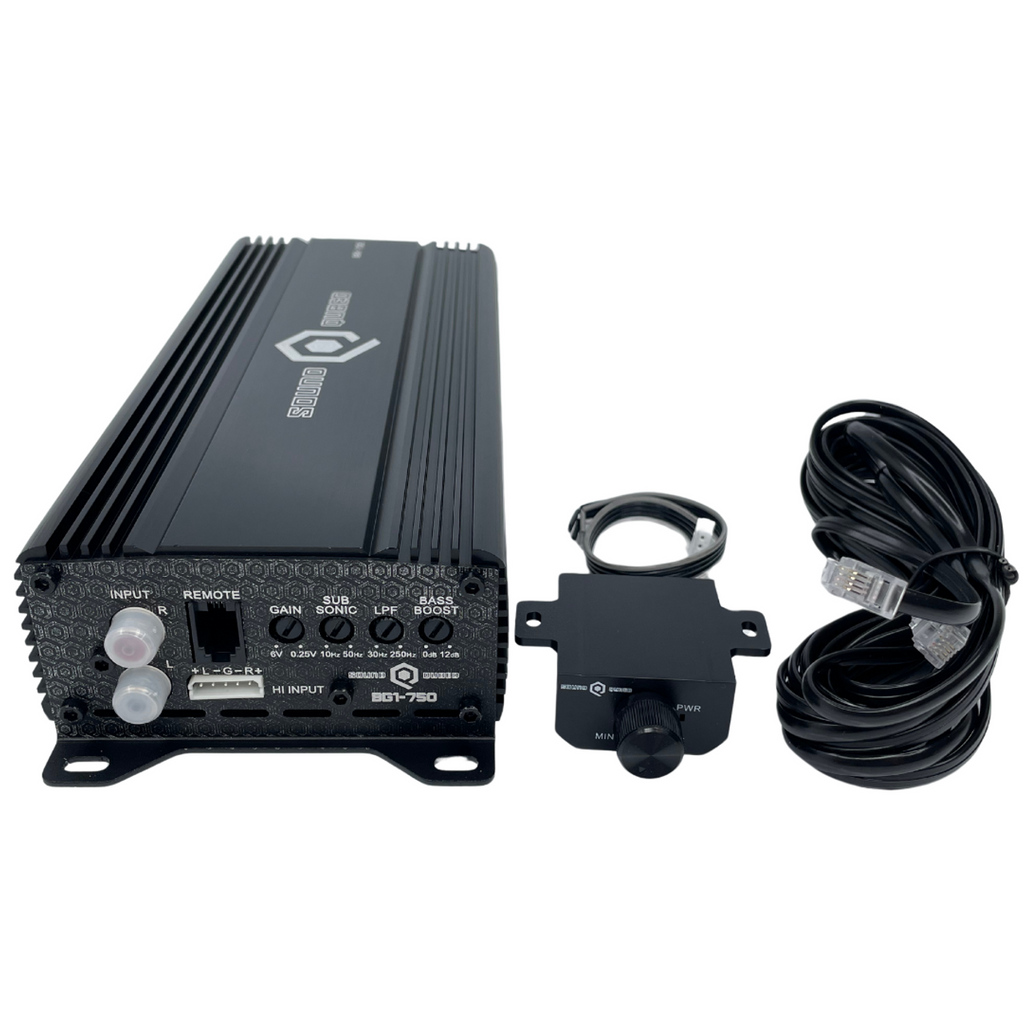 SoundQubed 750 Watt BG1-750 Bagger Series Amplifier (Ultra Compact) SoundQubed