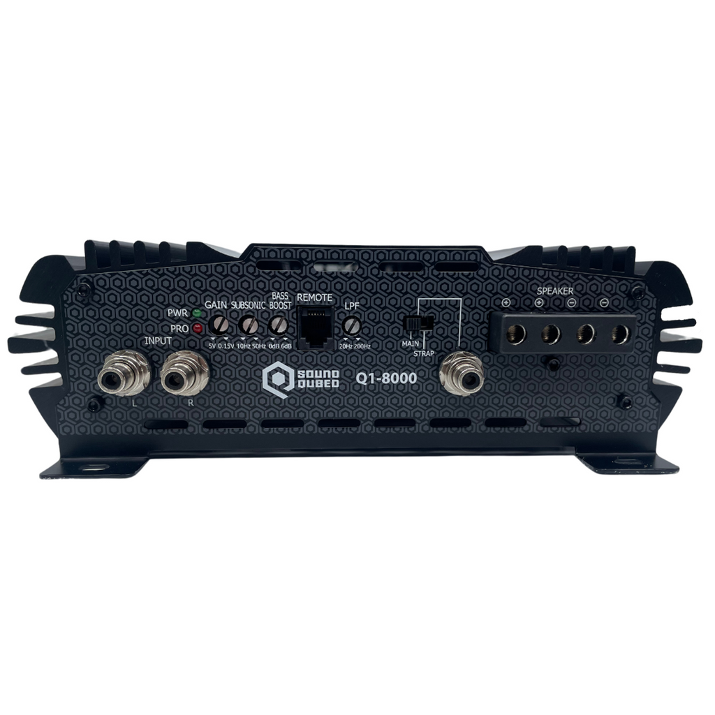 SoundQubed Q18000 Q Series Mono Block 8000 Watt Amplifier