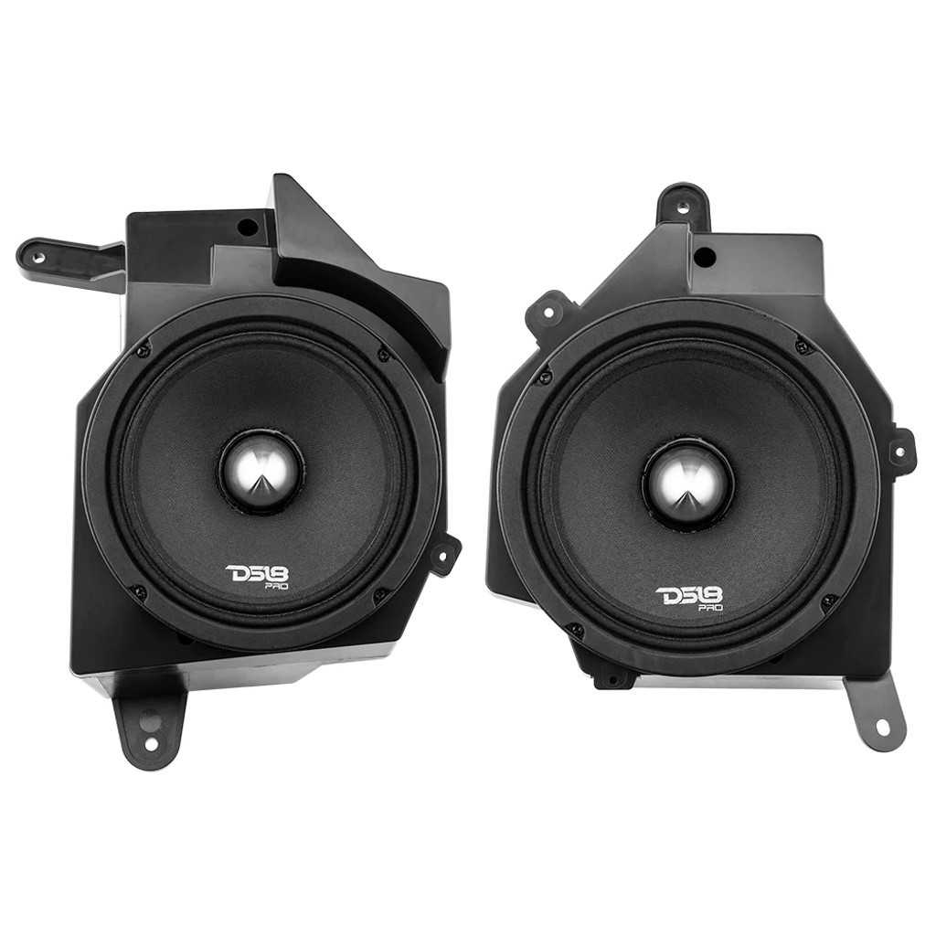 Jeep JL/JLU/JT Loaded 6.5" Dash Enclosure JT Left and Right (PRO-FR6NEO Included) 225 Watts Rms DS18