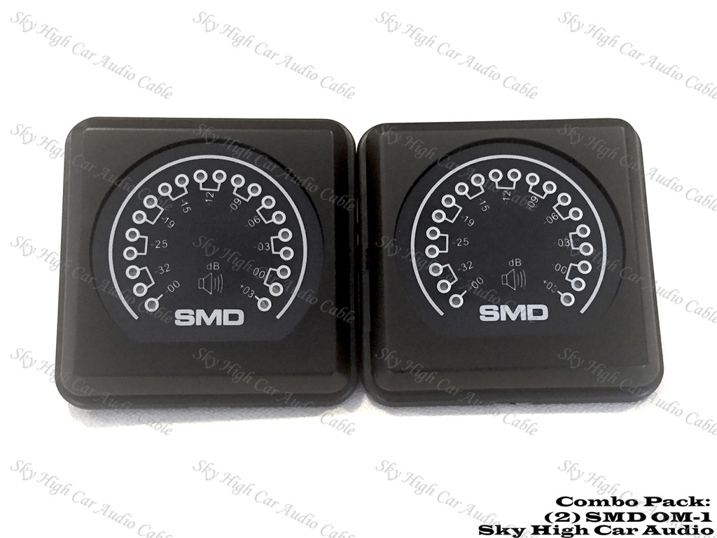 (2) SMD OM-1 COMBO PACKLED Amplifier Output METER