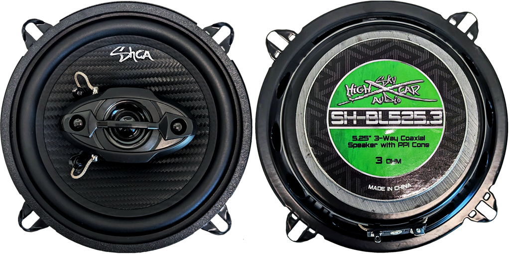 Sky High Car Audio BL525.3 5.25" Coaxial 3 Ohms