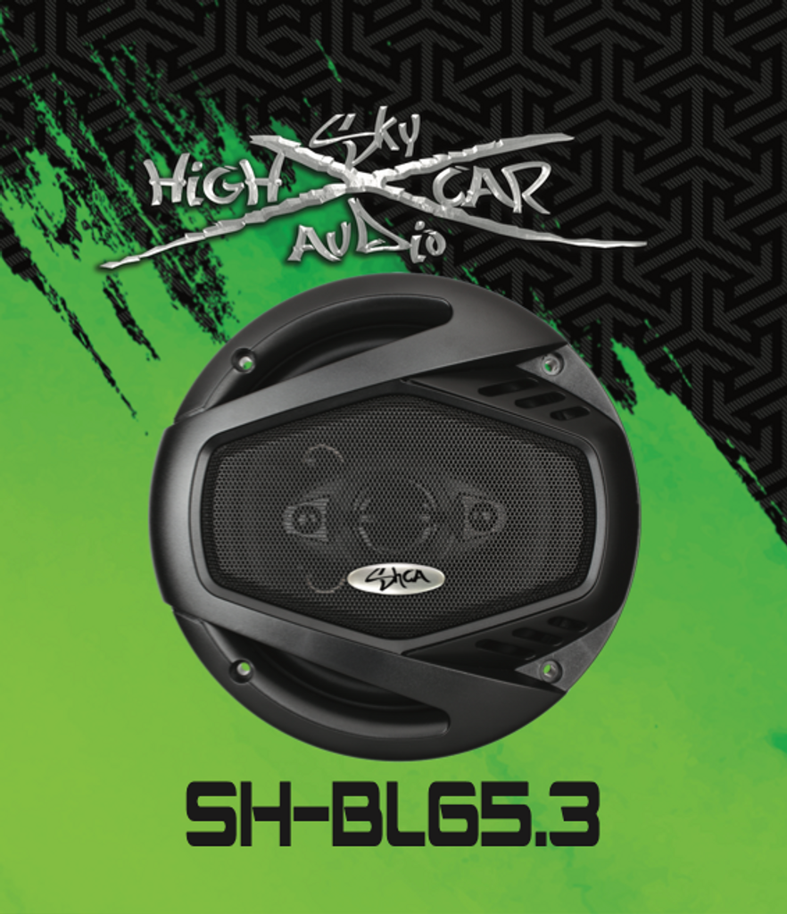 Sky High Car Audio BL65.3 6.5" Coaxial 3 Ohms