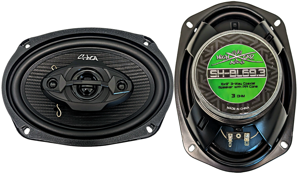 Sky High Car Audio BL69.3 6x9" Coaxial 3 Ohms