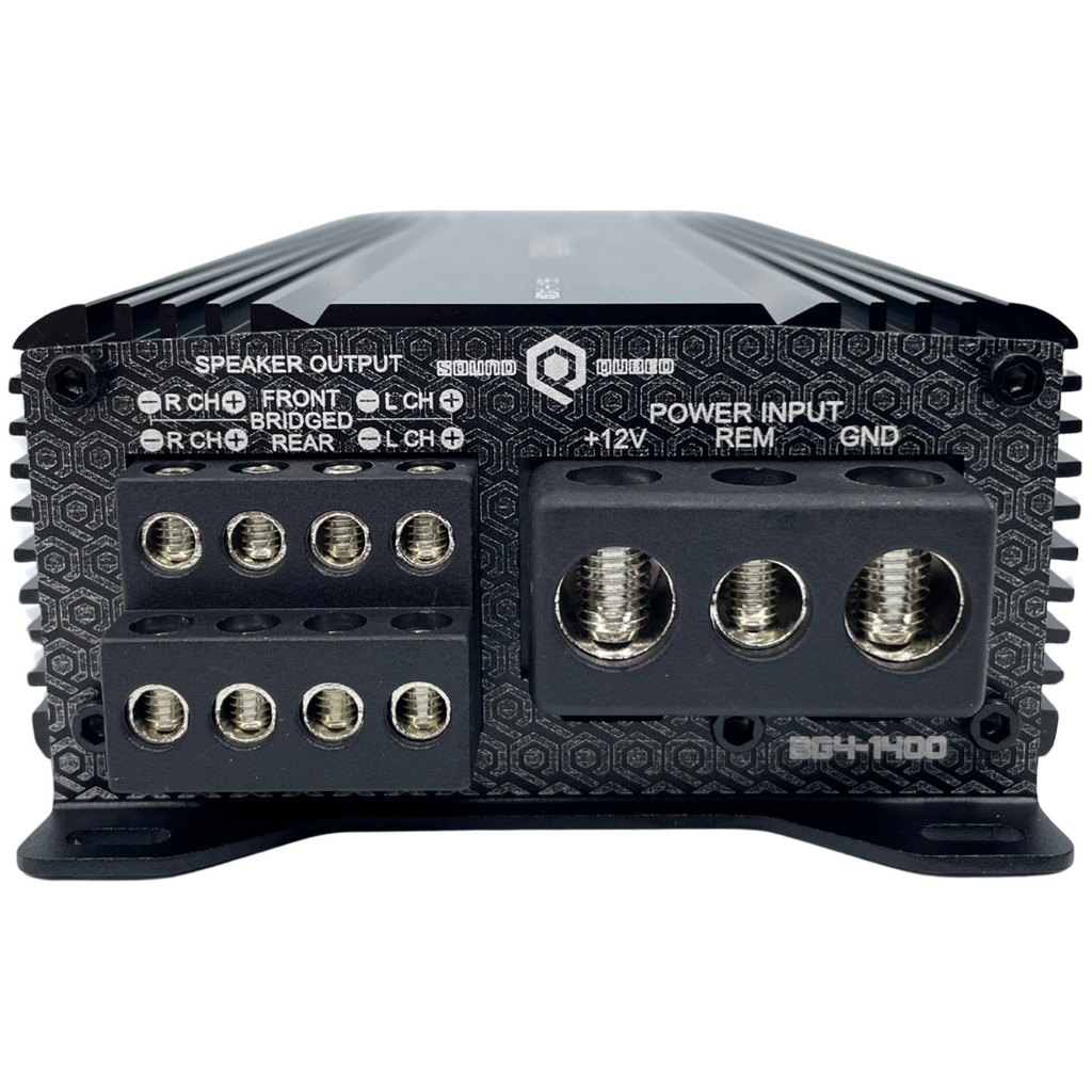 SoundQubed 1400 Watt BG4-1400 Bagger Series Amplifier (Ultra Comapct) SoundQubed