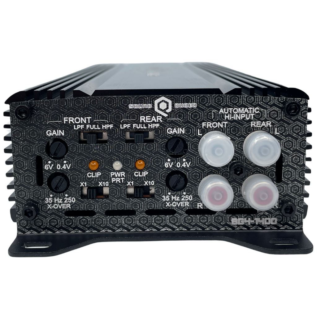 SoundQubed 1400 Watt BG4-1400 Bagger Series Amplifier (Ultra Comapct) SoundQubed