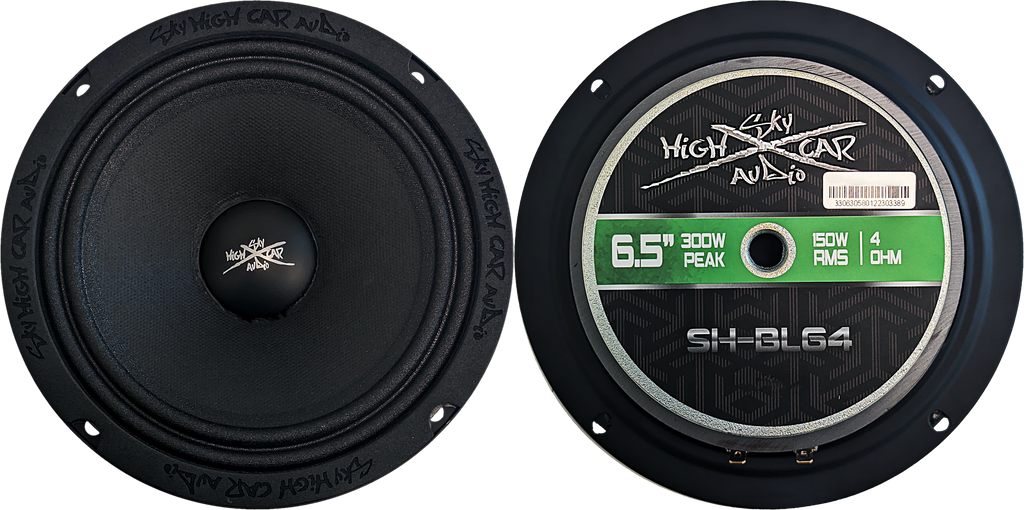 Sky High Car Audio SH-BL64 6.5" 4 ohm Midrange Loudspeaker Sky High Car Audio