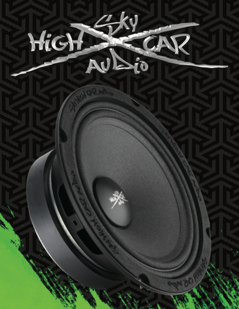 Sky High Car Audio SH-BL64 6.5" 4 ohm Midrange Loudspeaker Sky High Car Audio