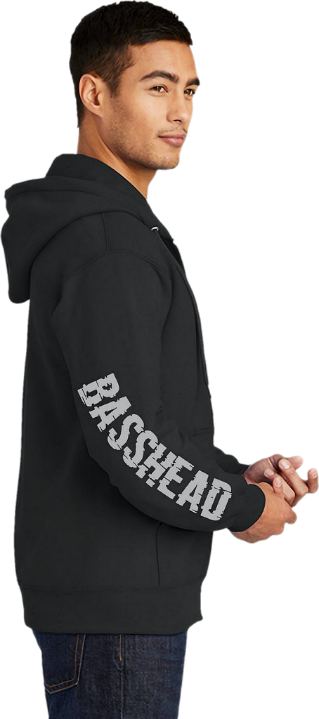 Sky High Car Audio Basshead Zip Up Hoodie - Black 