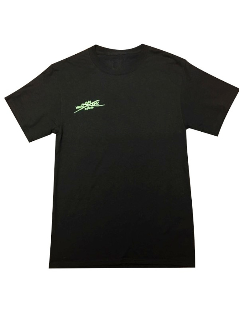 SHCA Faded T-Shirt Black w/ Green Logo