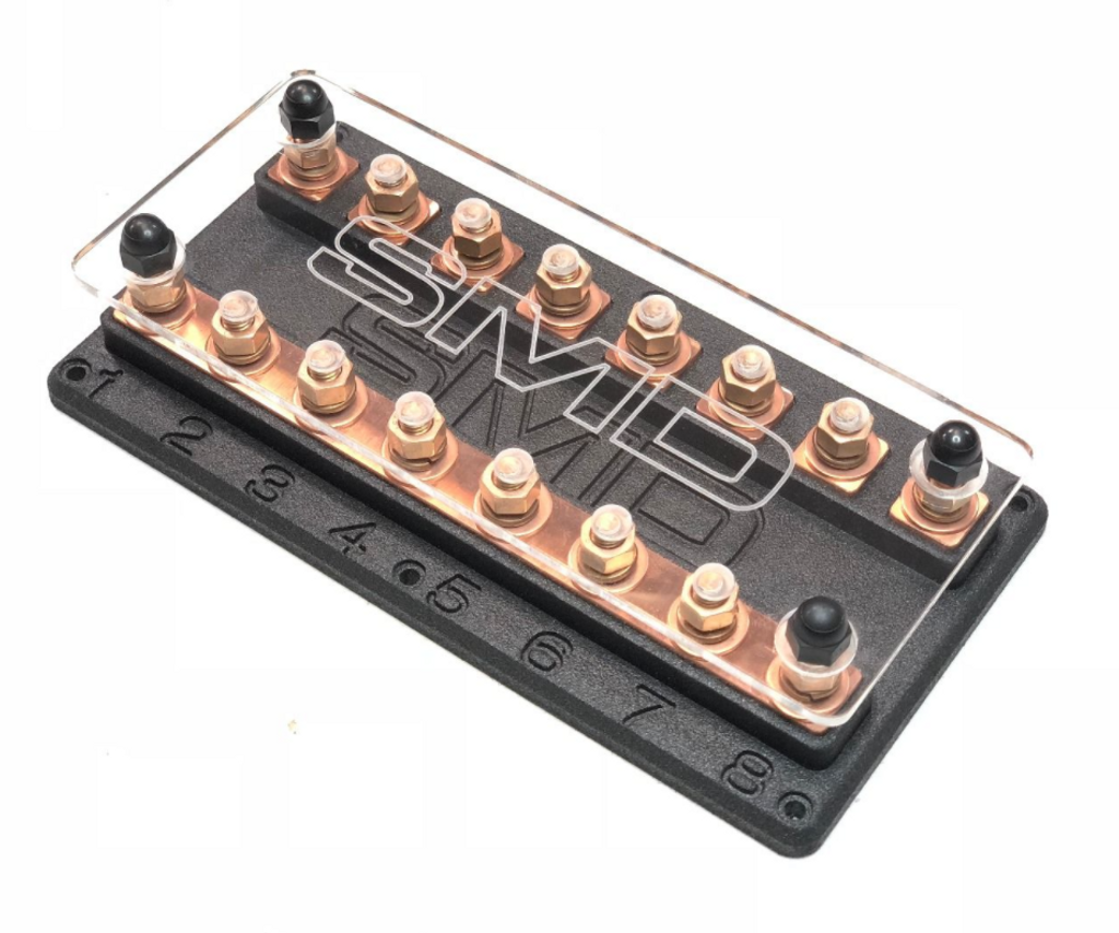 SMD Heavy Duty Octo ANL Fuse Block Copper