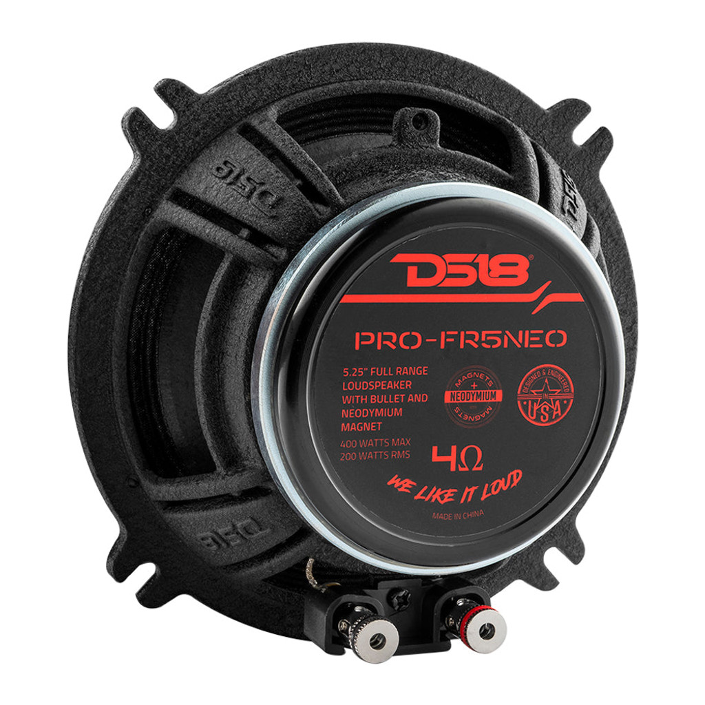 PRO FR5NEO 5.25″ Neodymium Full-Range Speaker 400W Max 4 Ohm