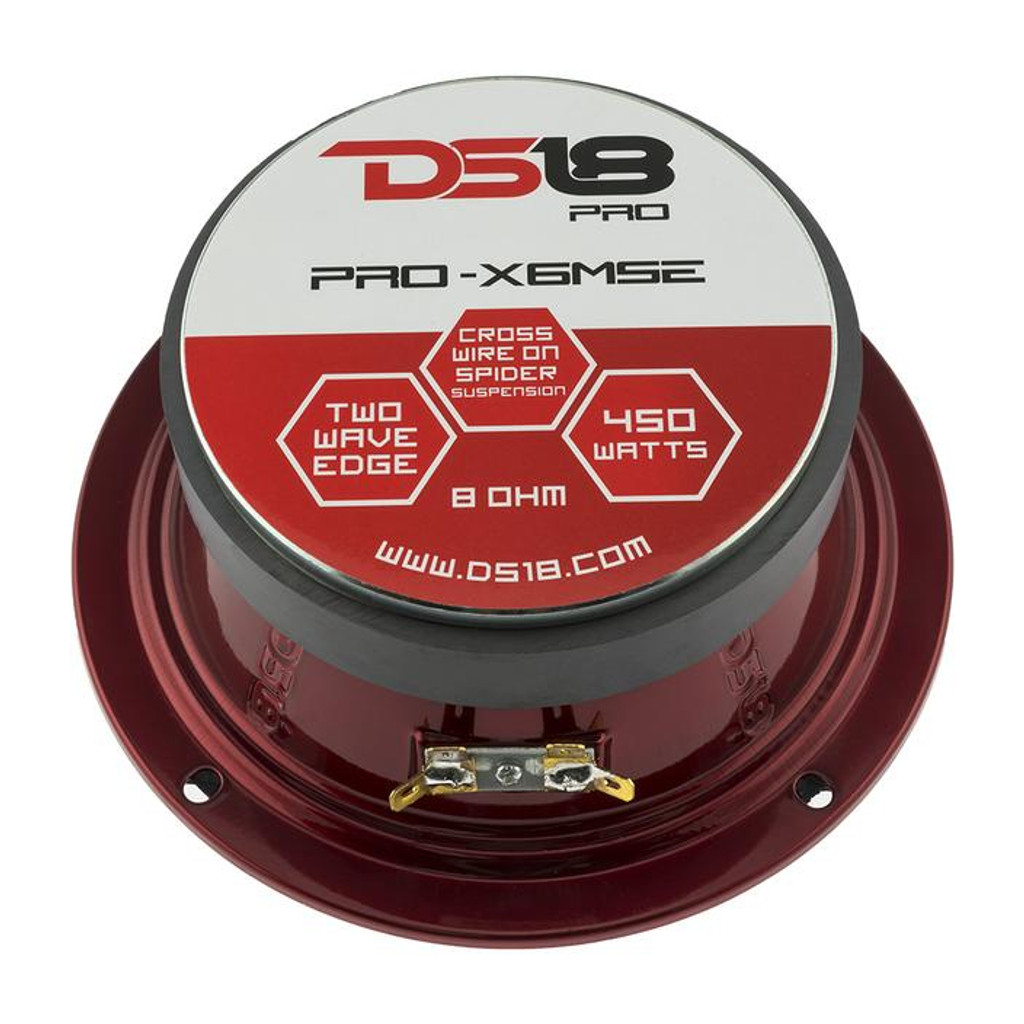 PRO X6MSE 6.5" MIDRANGE LOUDSPEAKER 8 OHM 450 WATTS MAX SEALED BASKET