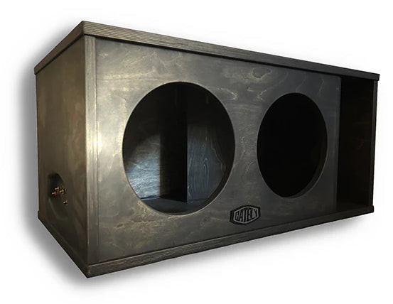 Gately Audio 2 X 12" SUBWOOFER ENCLOSURE SUB UP/PORT BACK 4.75 CF