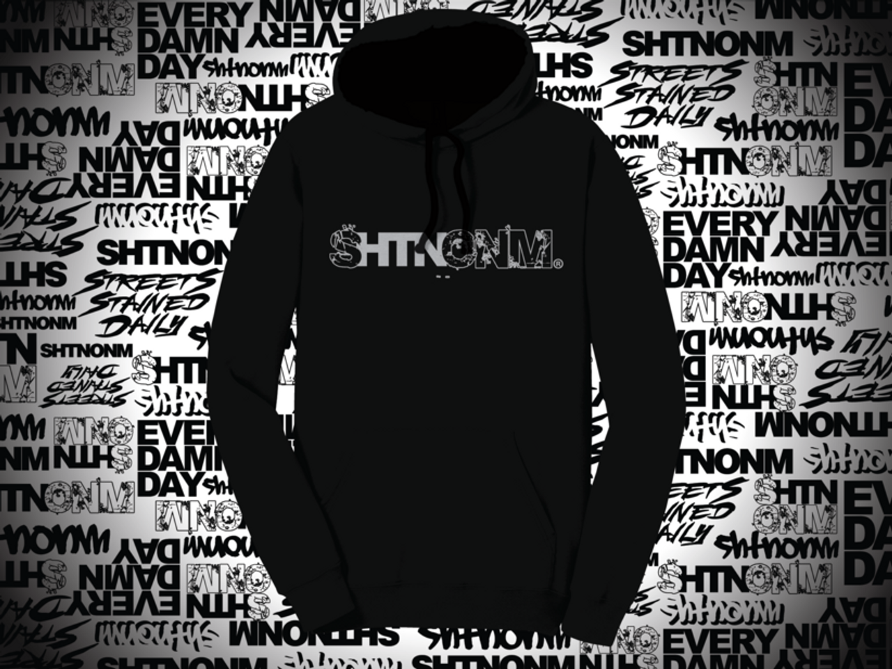SHTNONM- MENS TATTOO HOODIE