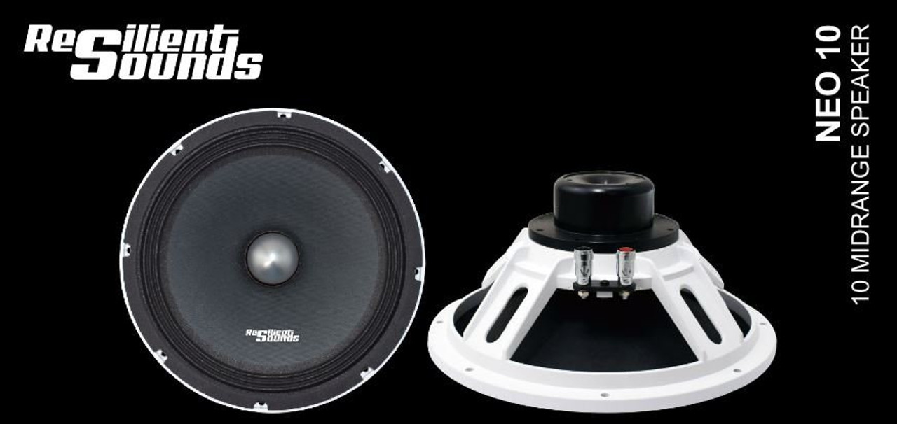 Resilient Sounds Neo 10" MIDRANGE SPEAKER