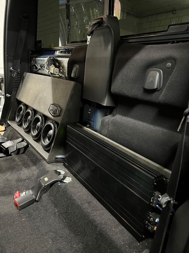 Gately Audio - FORD CREWCAB 1994-2016 4 X 6.5” SUBWOOFER ENCLOSURE