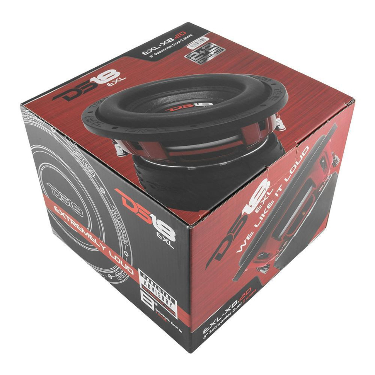 DS18 EXL-X 8" Subwoofer 1200 Watts Dvc 2-Ohms