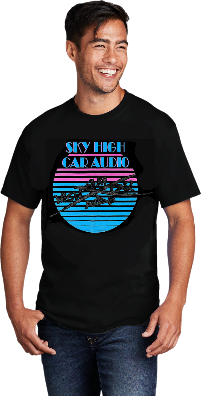 Sky High Car Audio Retro Shirt 