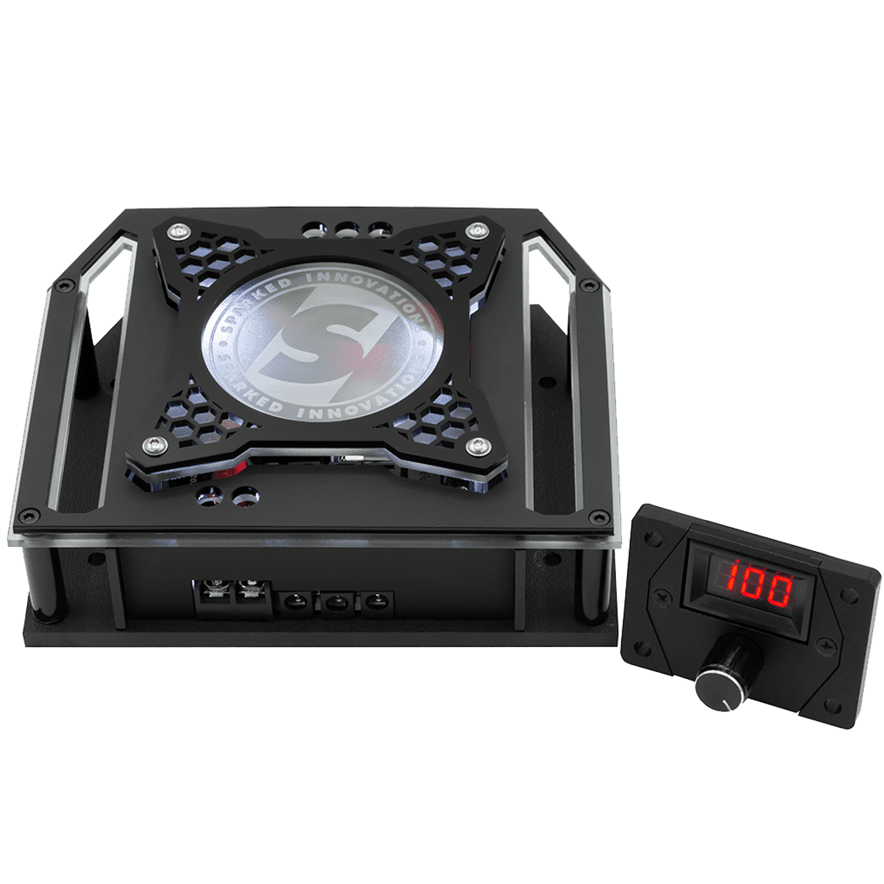 Sparked Innovations Speedie 12V Fan Speed Controller with Remote Mounted Display
