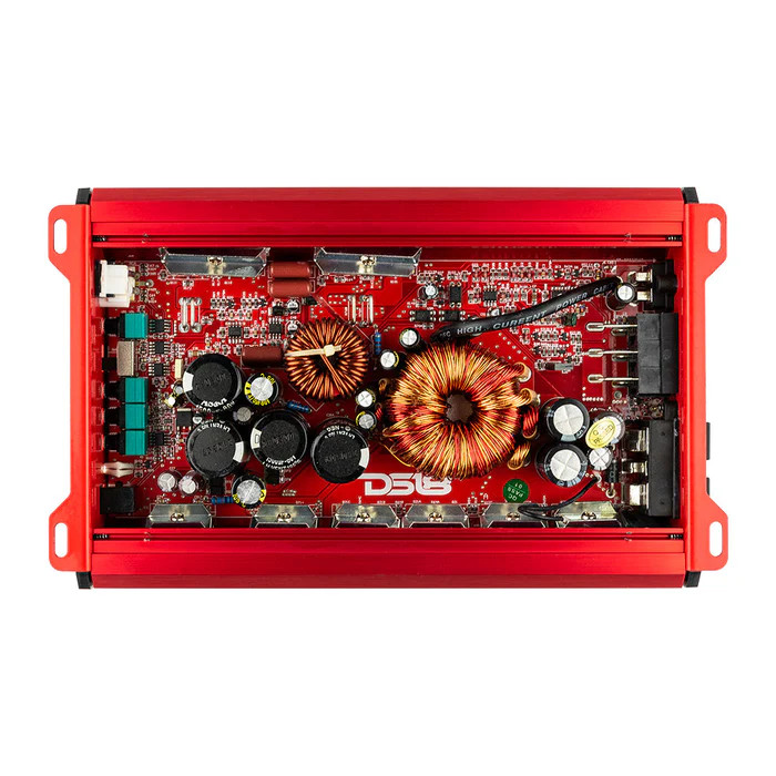 DS18 Select Class D 1-Channel Monoblock Amplifier 3500 Watts - Red