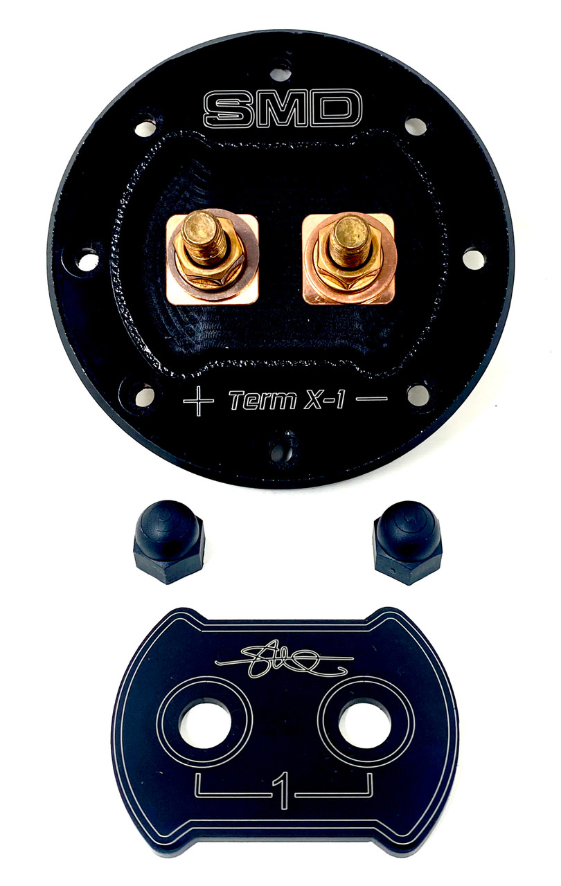 SMD 1 Channel Speaker Terminal X-1 - Copper - Black - Sky High Car