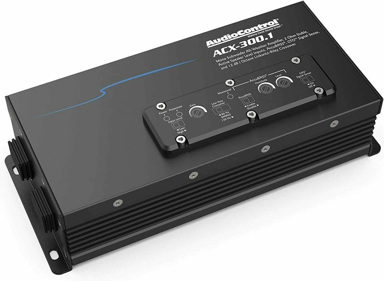 オーディオアンプ AC100V Audio Control ACX-300.4 All Weather Four Channel Amplifier - Sky