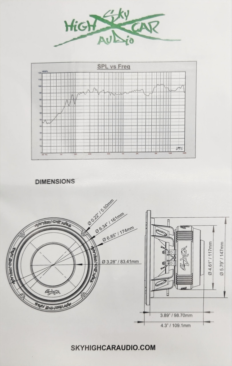SHCA Pro Audio HD6.4E 6.5