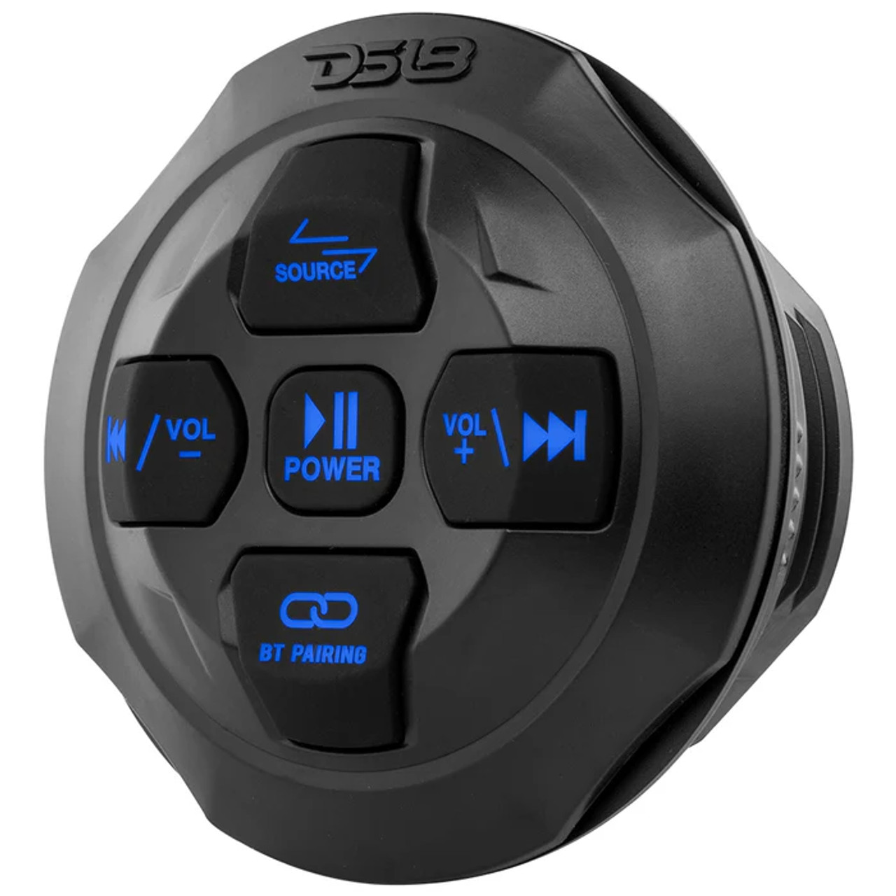 DS18 BTRCRMIC Marine Waterproof Universal Bluetooth Streaming Audio Receiver With Controller and Microphone