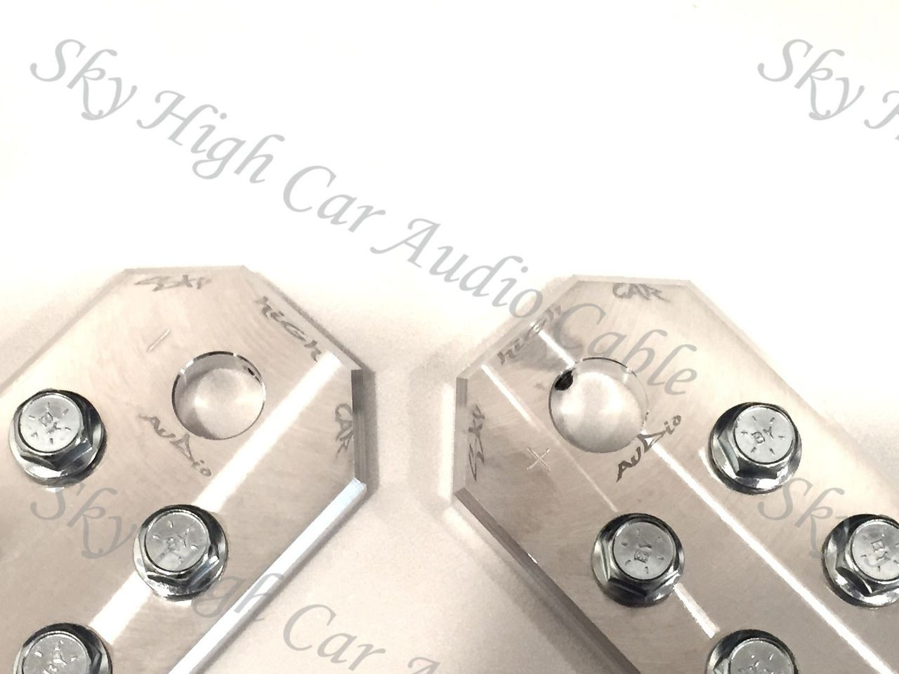 SHCA SAE Flat 4 Spot Aluminum Battery Terminals 