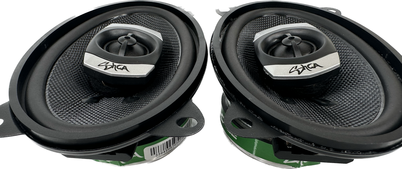 SHCA - C462 4x6" 2-way Coaxial Speakers (Pair) With Glass Fiber Cone and Pivoting Tweeter Sky High Car Audio