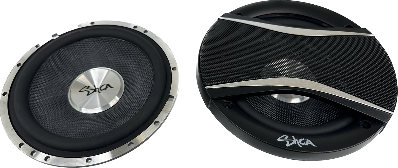 SHCA - C6C 6.5" 2-way Component Speaker w/ Glass Fiber Cone Sky High Car Audio