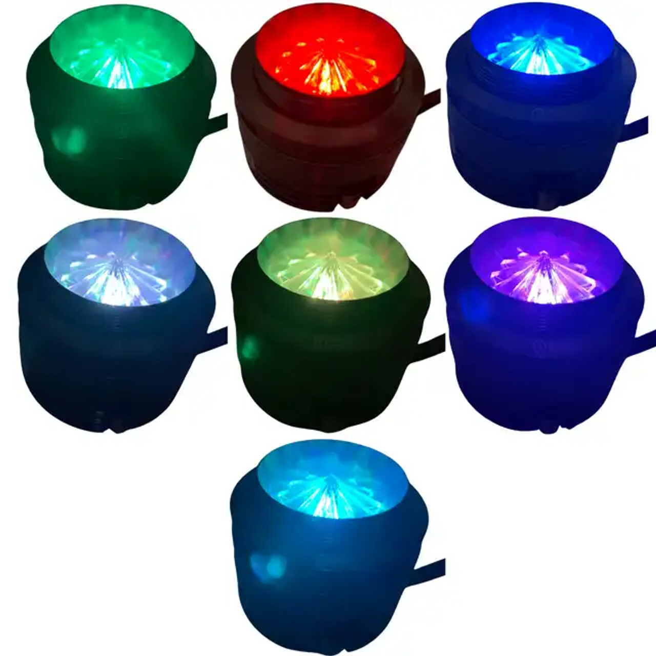 SoundQubed 1.6" HDX-PT2N Compression Neodymium Super Bullet Tweeter with RGB LED Light SoundQubed