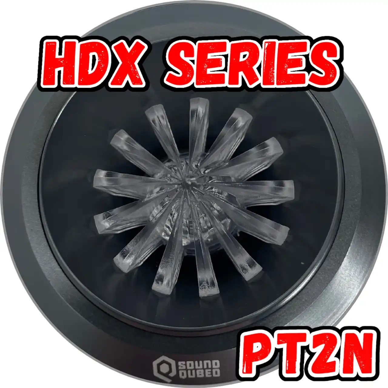 SoundQubed 1.6" HDX-PT2N Compression Neodymium Super Bullet Tweeter with RGB LED Light SoundQubed