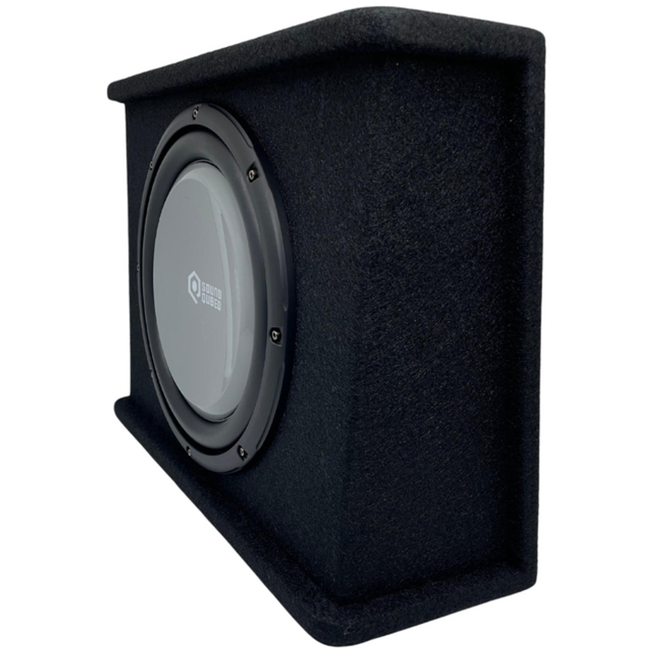 SoundQubed HDS2 12" Subwoofer Wedge Loaded and Powered Enclosure SoundQubed