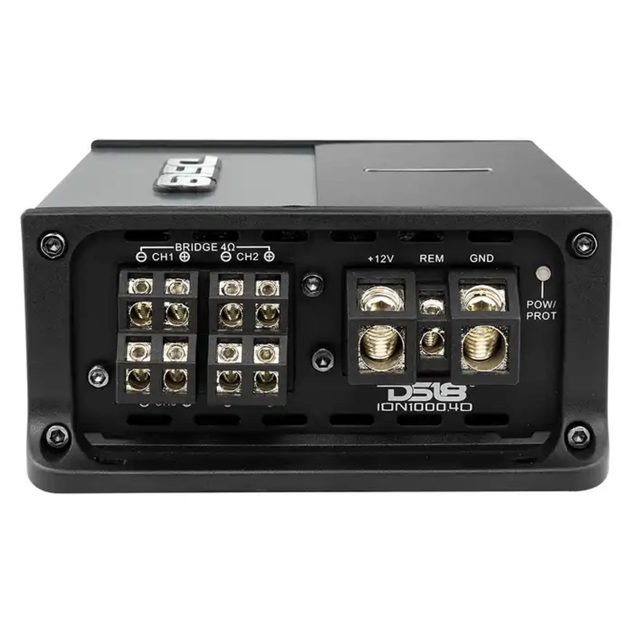 DS18 - ION Compact Full Range Class D 4-Channel Amplifier 4 x 150 Watts RMS @ 4-ohm DS18