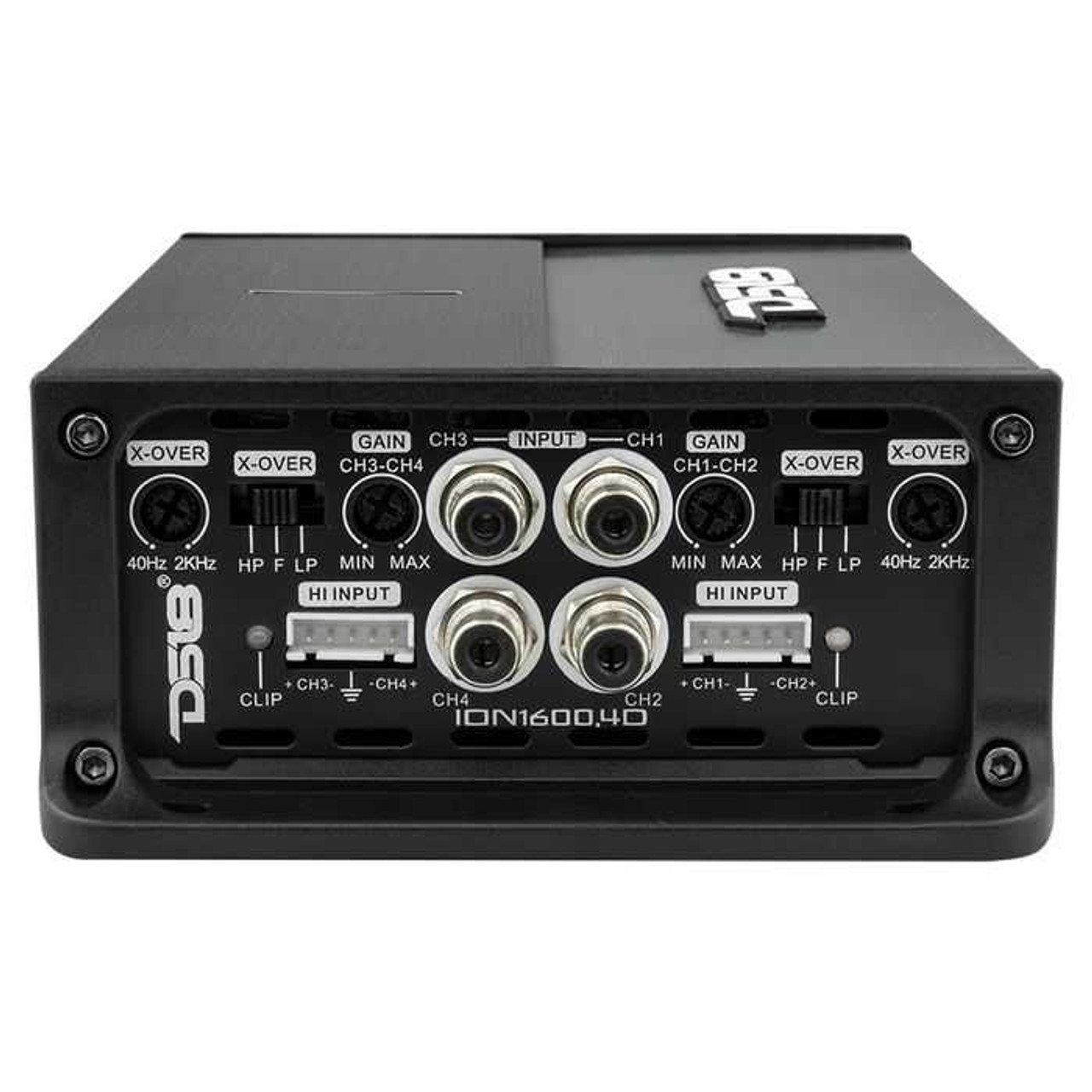 ION Compact Full Range Class D 4-Channel Amplifier 4 x 240 Watts RMS @ 4-ohm DS18