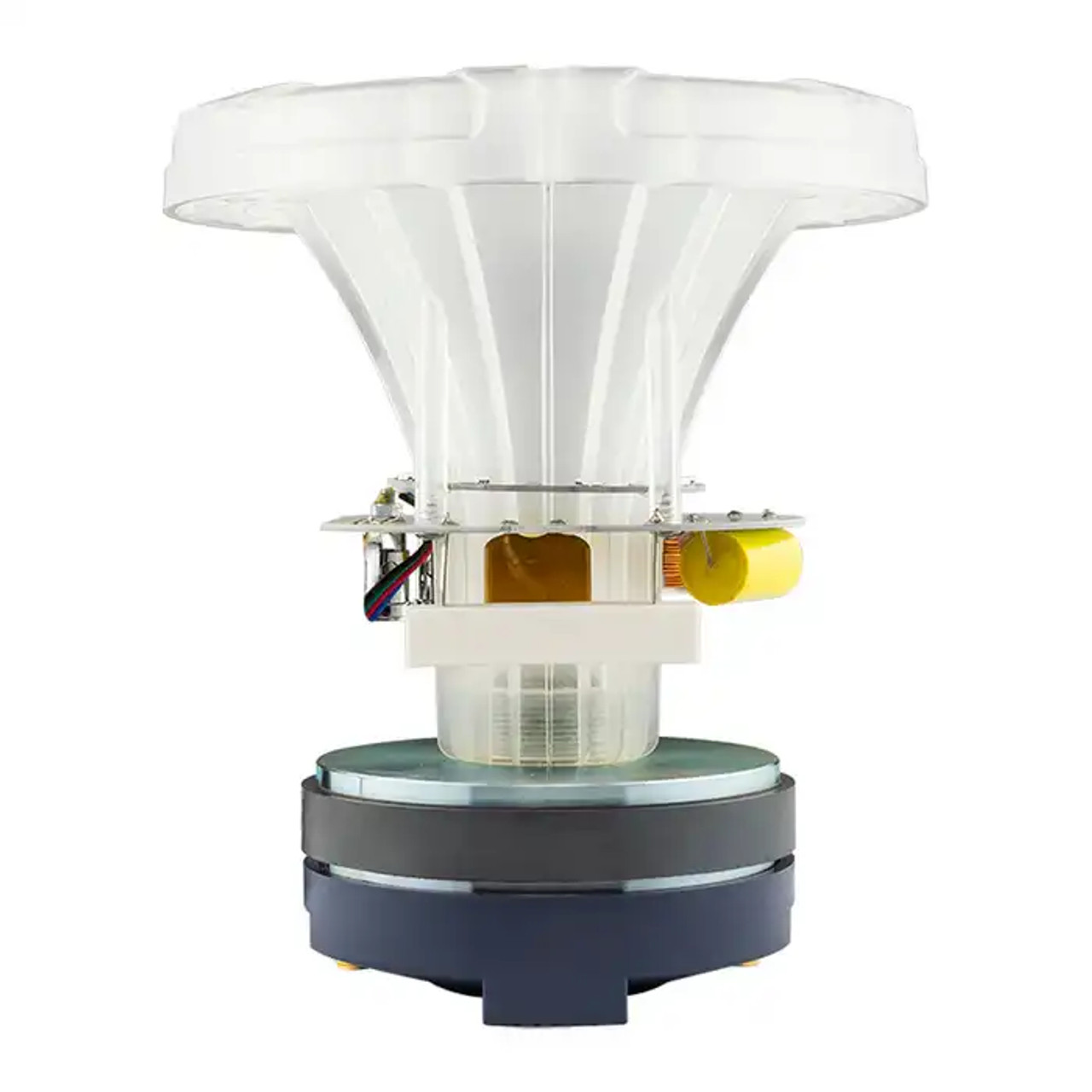 DS18 PRO-DKHCL PRO 1" Twist On Throat Compression Driver 1.75" Titanium VC with RGB Led Light Horn and Built-in Crossover 700 Watts 4 Ohms DS18