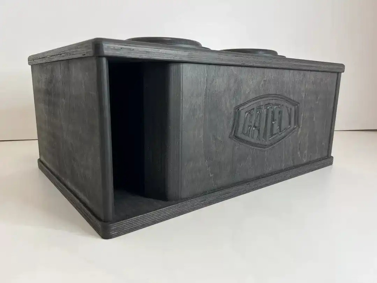 NEW! Gately Audio - 2 X 8" SUBWOOFER ENCLOSURE 1.5 CF - Sub Up/Port Back Gately