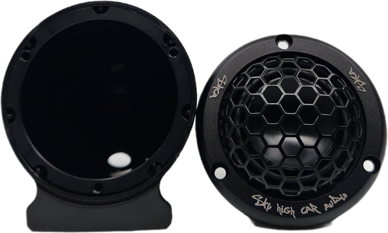 Sky High Car Audio 1.5" Encapsulated Dome Tweeters with Aluminum Diaphragm Sky High Car Audio