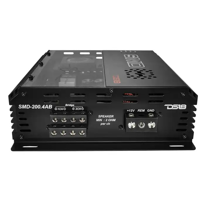 SMD - 4-Channel Class AB Amplifier with VM-1 Voltmeter and Digital