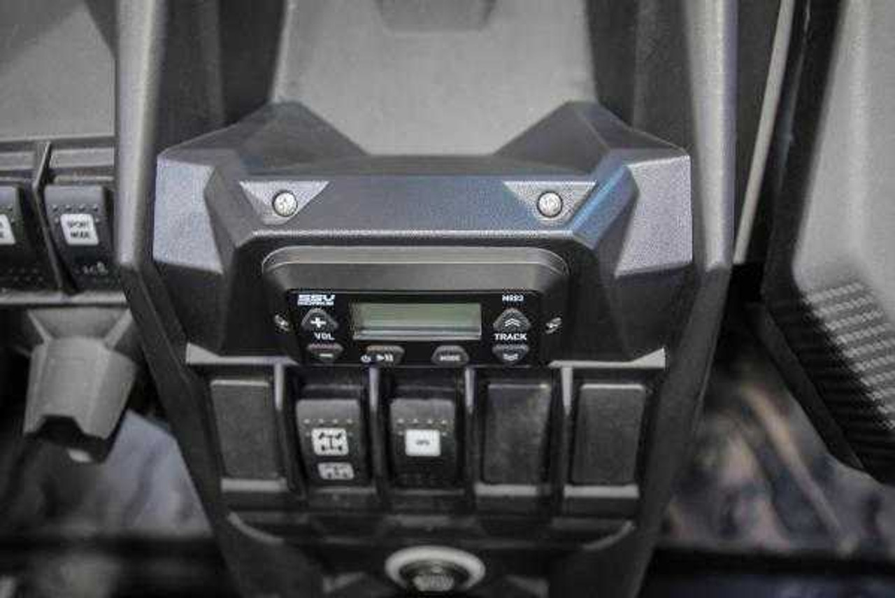 B-Stock - SSV Works 2017-2025 CanAm Maverick X3 Dash Mounting Panel for MRB3 Bluetooth Media Controller SSV WORKS