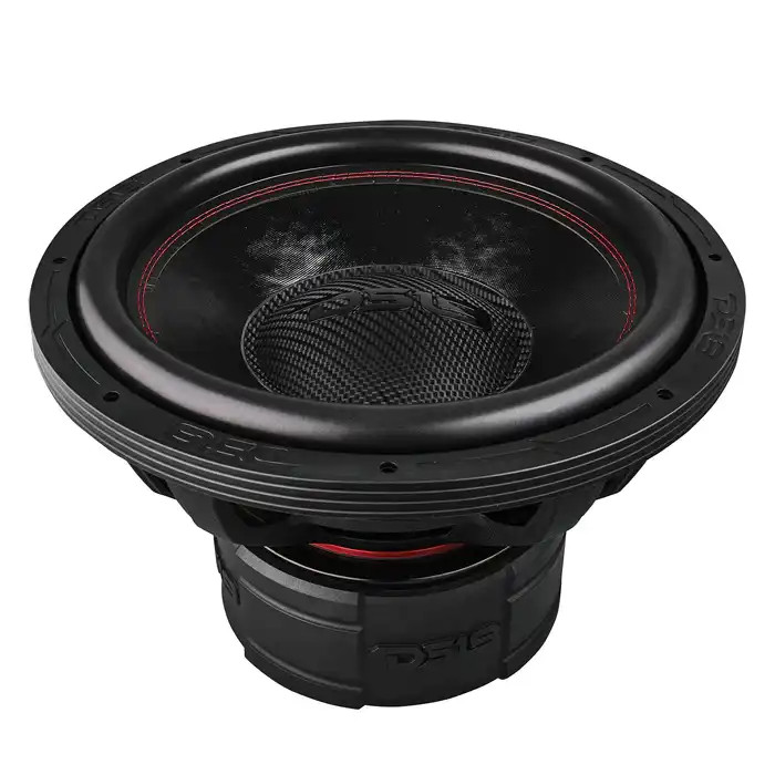 DS18 EXL 15” Subwoofer Quad Stack with Reinforced Cone 3000 Watts