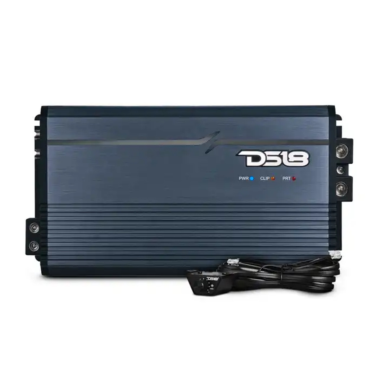 DS18 FRP Compact Full-Range Class D 1-Channel Amplifier 3,500 Watts Rms @ 1-Ohm Titanium DS18