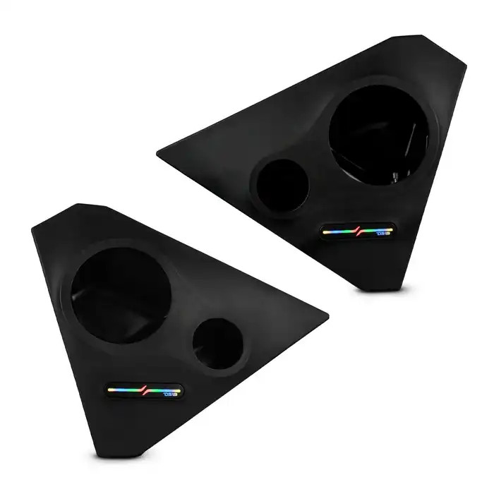 DS18 Polaris Slingshot Front Kick Panel Pods For 6.5