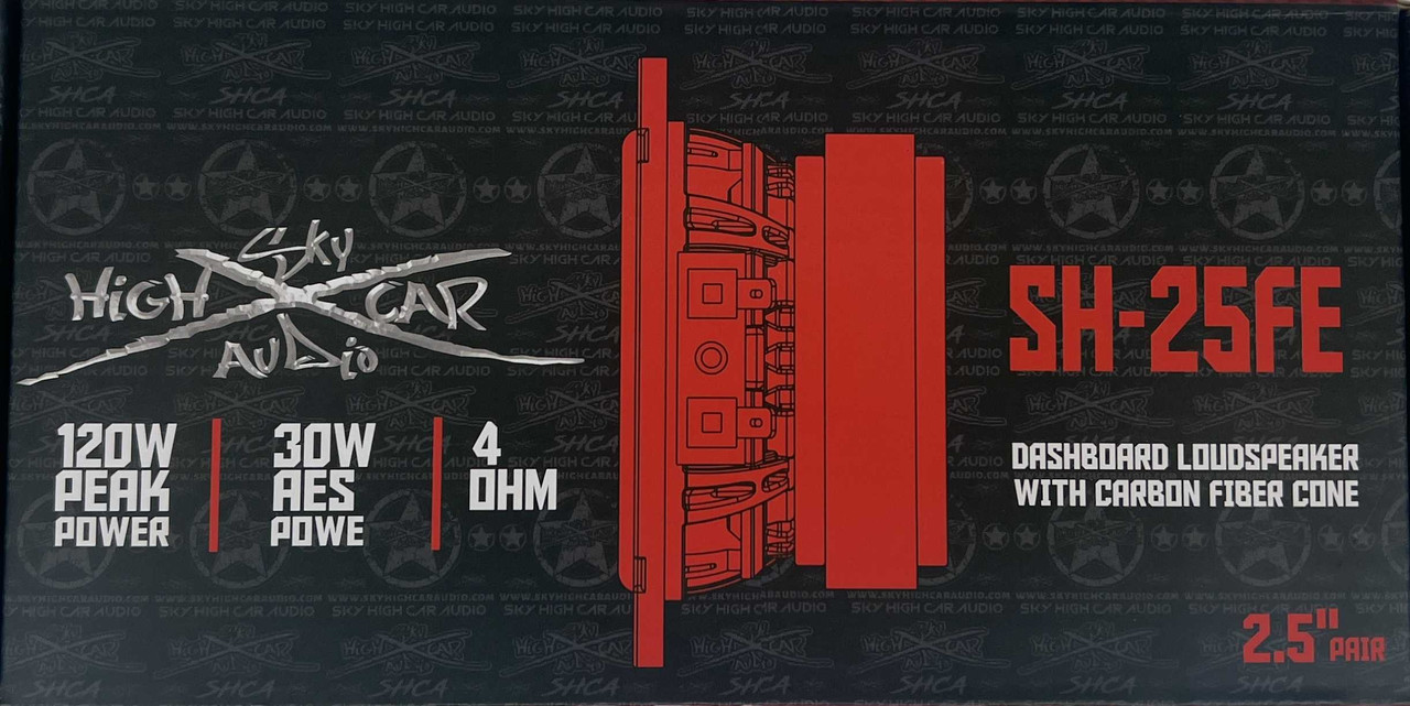 Sky High Car Audio SH-25FE 2.5